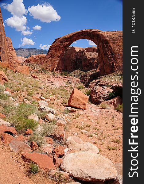 Picture of the Rainbow Bridge National Monument