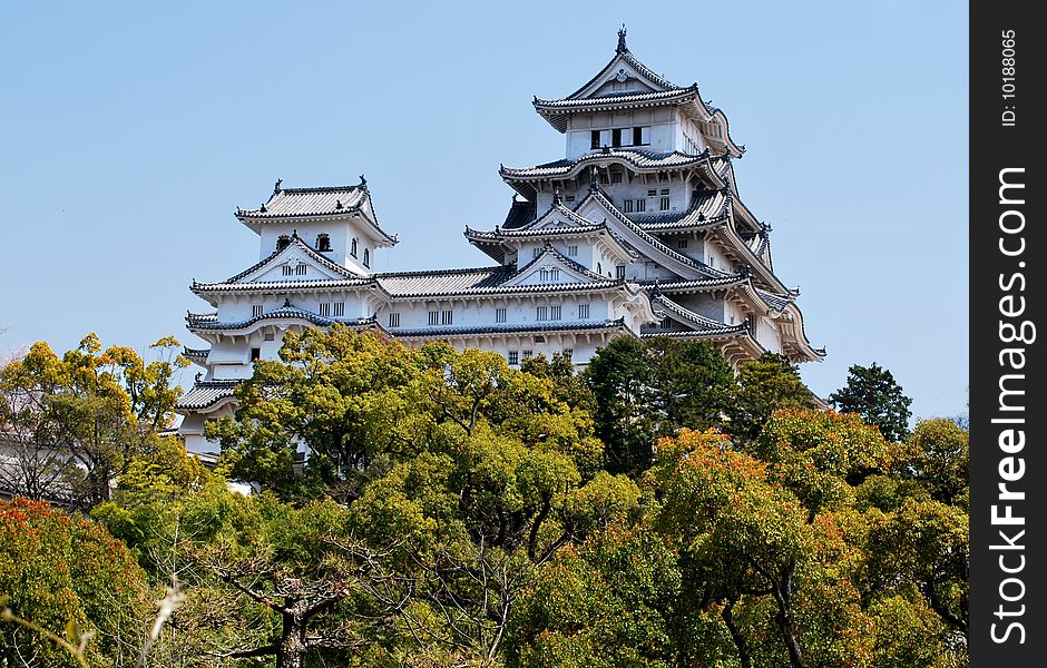 The most beautiful Japanese castle