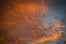 Red Sunset Clouds Stock Image Red Sunset Clouds Stock Image