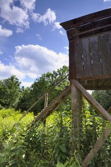 Hunting Watchtower Royalty Free Stock Photo