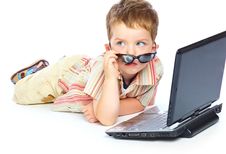 Free Concept Of Little Businessman Stock Photography - 10199522