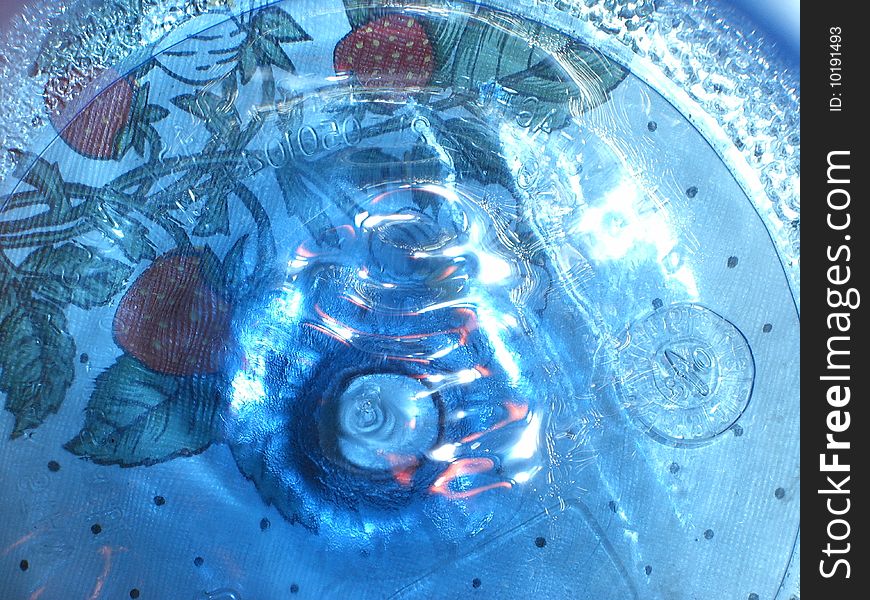 This was taken inside a blue water tank, with waves and ripples and a strong spot light that came out very cool,. This was taken inside a blue water tank, with waves and ripples and a strong spot light that came out very cool,