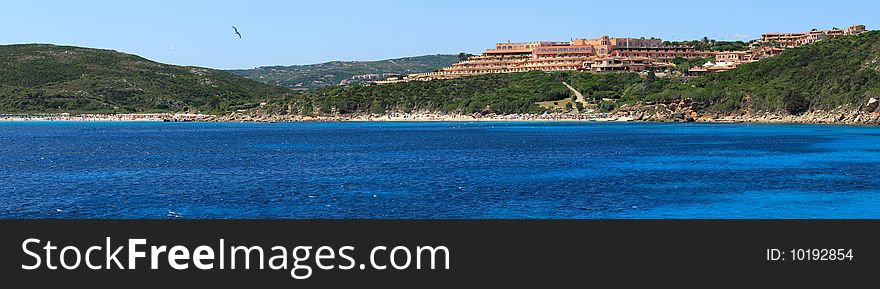 A panoramic picture of Marmorata's village situated near Santa Teresa di Gallura in Sardegna. A panoramic picture of Marmorata's village situated near Santa Teresa di Gallura in Sardegna.