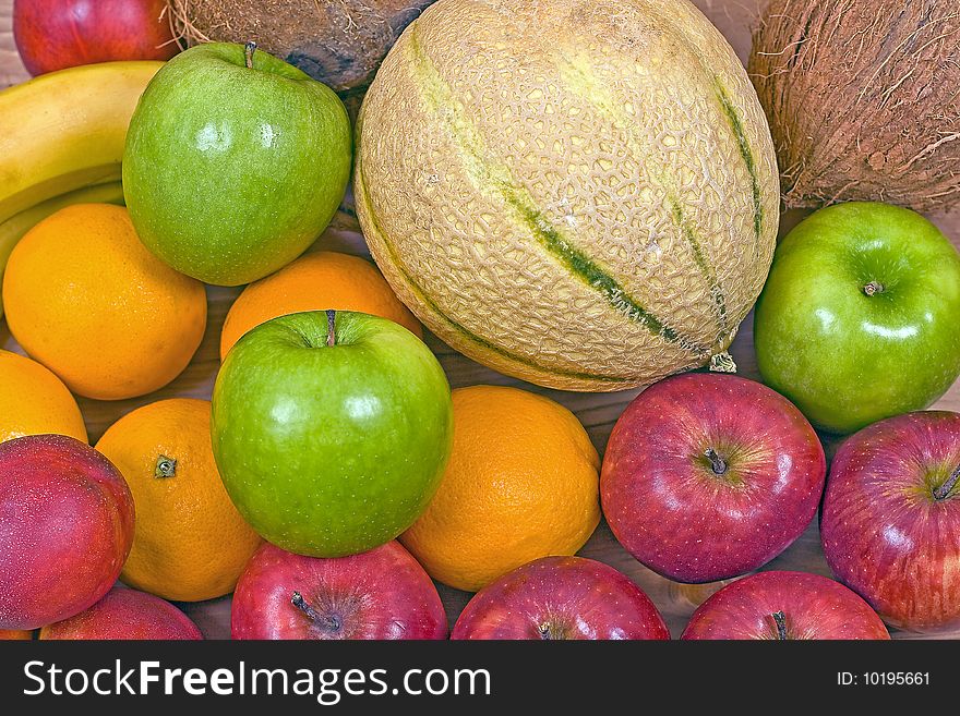 Fruit in season, from greengrocers