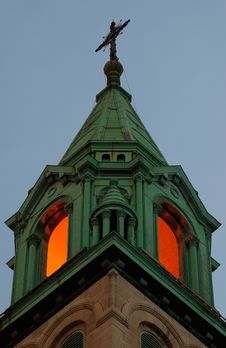 Catholic Church Detail, Montreal, Canada Stock Photos Catholic Church Detail, Montreal, Canada Stock Photos