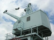Dockyard Crane 1 Royalty Free Stock Photography Dockyard Crane 1 Royalty Free Stock Photography