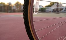 Bicycle Tire Up-close Royalty Free Stock Photos Bicycle Tire Up-close Royalty Free Stock Photos