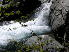 Crystal Clear Chute Stock Image Crystal Clear Chute Stock Image