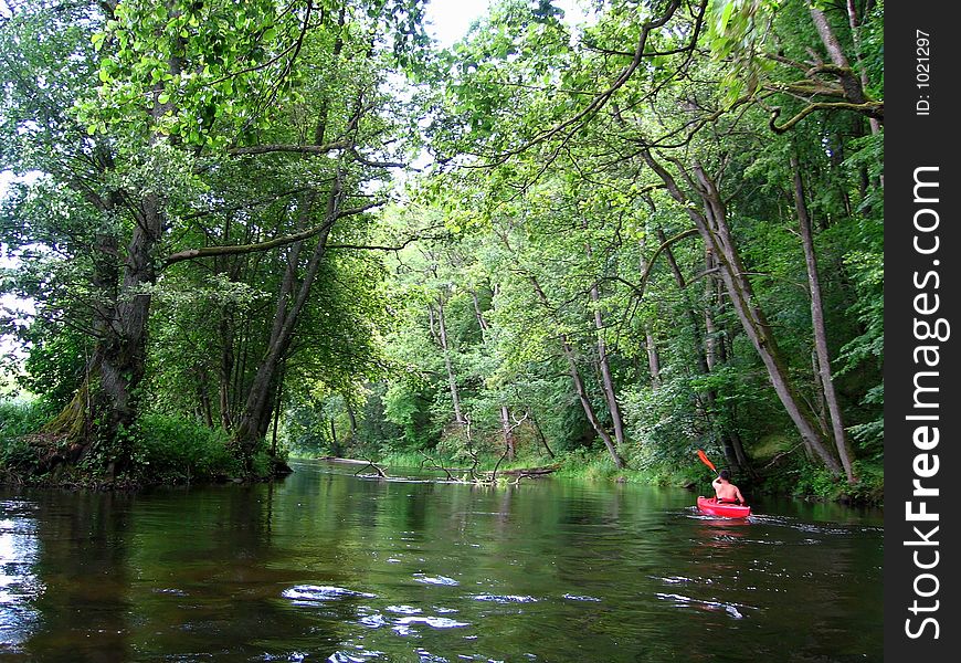 Kayaking