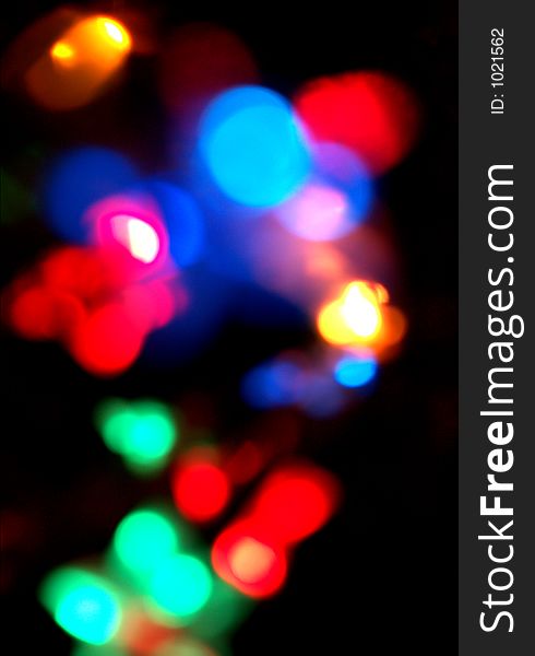 Colored lights background