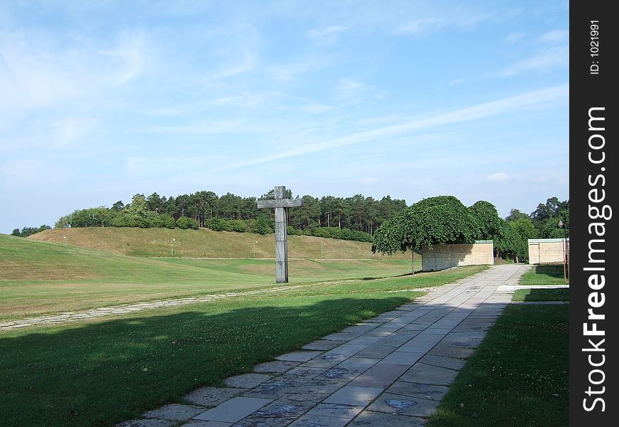 Photo from a cemetary, SkogskyrkogÃ¥rden,
Stockholm,Sweden, a Unesco World Heritage