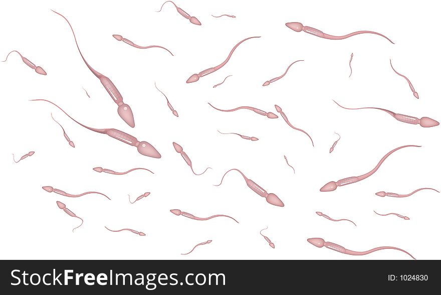 Sperm background