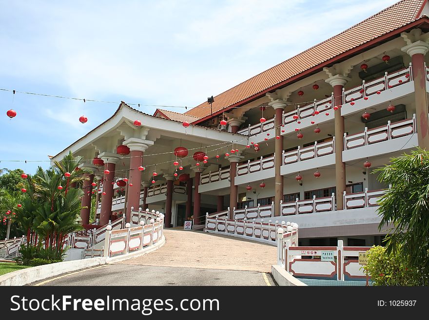 Chinese buddhist temple, in Malaysia. Chinese buddhist temple, in Malaysia