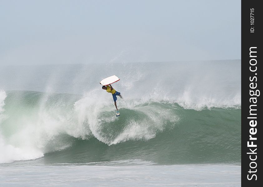 Bodyboarding. Bodyboarding