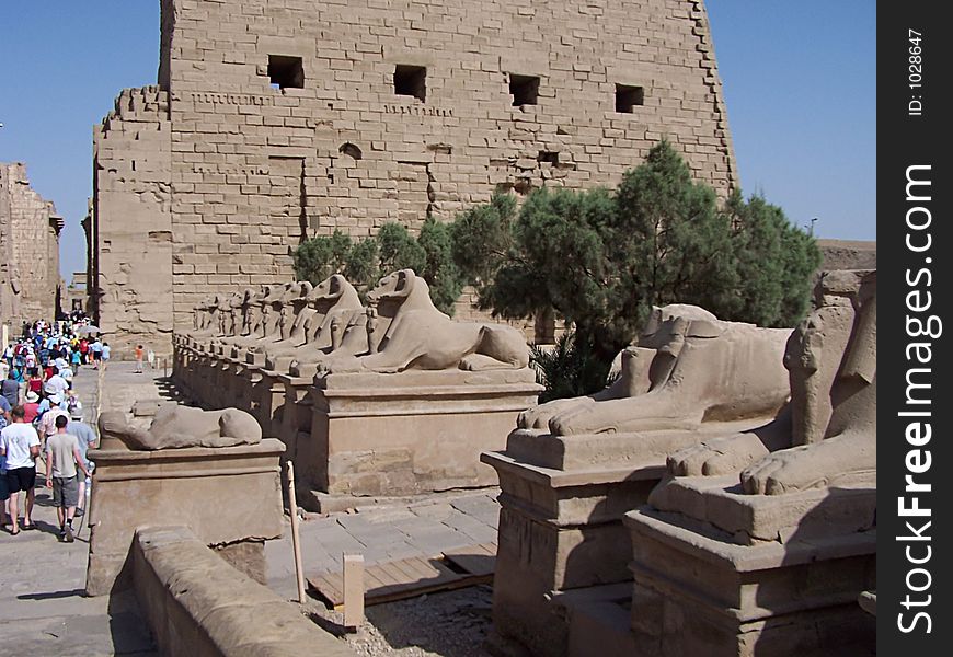 Karnak temple