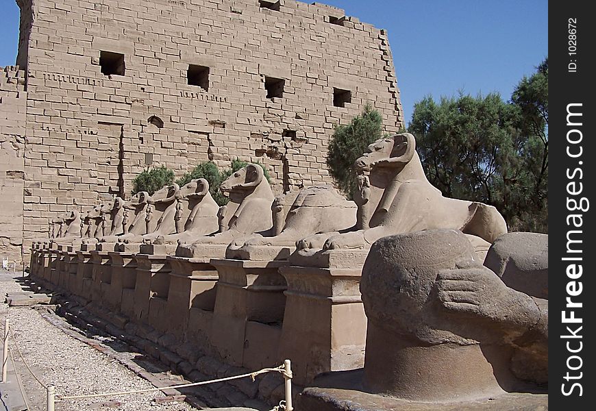 Karnak temple