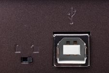 USB Slot Stock Photography USB Slot Stock Photography