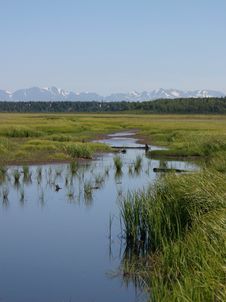 Kenai Alaska Mountain Range Royalty Free Stock Photos Kenai Alaska Mountain Range Royalty Free Stock Photos