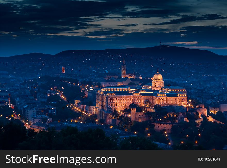 Photographed from the Gellert-hill. Photographed from the Gellert-hill