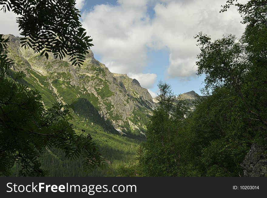 National park High Tatra and Slovakia. National park High Tatra and Slovakia