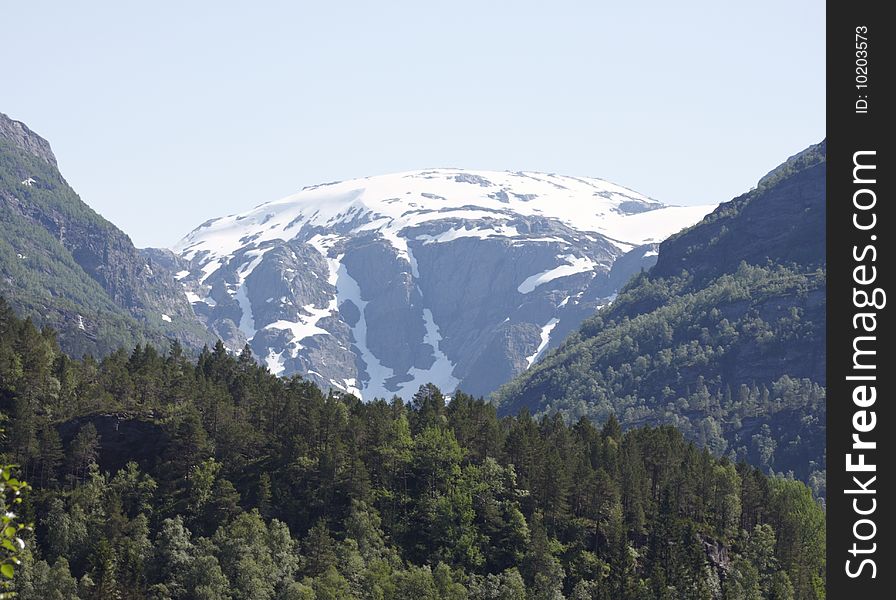 Mountain view ,picture was taken in Norway