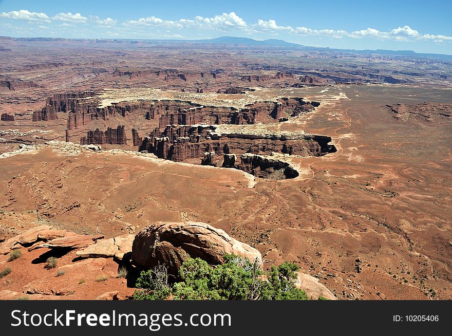 View Of Monument Basin - Island Of The Sky