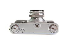 Vintage 35mm Film Rangefinder Camera  Underside Stock Image