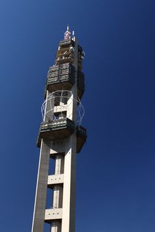 Large Micowave Tower2 Royalty Free Stock Photo Large Micowave Tower2 Royalty Free Stock Photo