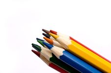 Bunch Of Colorful Pencils Royalty Free Stock Photo