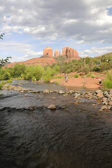 Cathedral Rock Royalty Free Stock Images Cathedral Rock Royalty Free Stock Images
