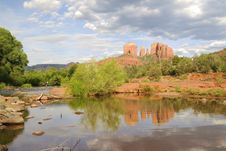 Cathedral Rock Stock Photography
