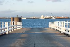 Ferry Entrance Royalty Free Stock Photos Ferry Entrance Royalty Free Stock Photos