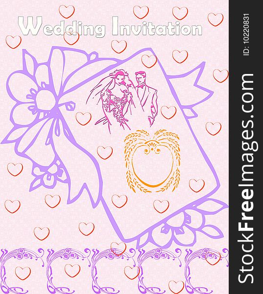 Wedding invitation