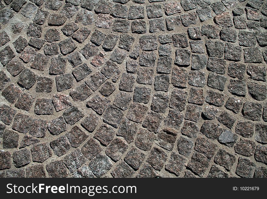 Fragment of an old paving in Peter and Paul fortress, St Petersburg, Russia. Fragment of an old paving in Peter and Paul fortress, St Petersburg, Russia