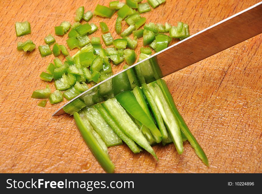 Chopping Vegetables