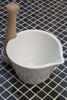 Mortar And Pestle Stock Photography