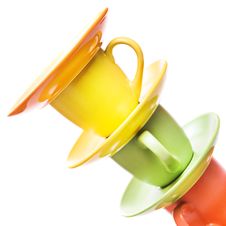 Color Cups Stock Images Color Cups Stock Images