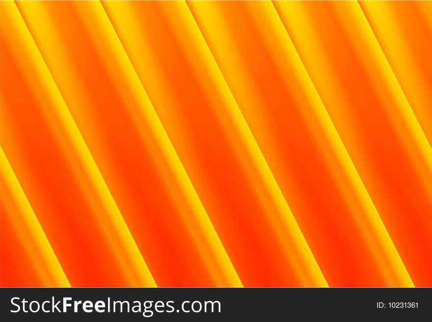 An abstract background is in yellow and red tones.Diagonal relief plates.Vectorial illustration is translated in a raster.