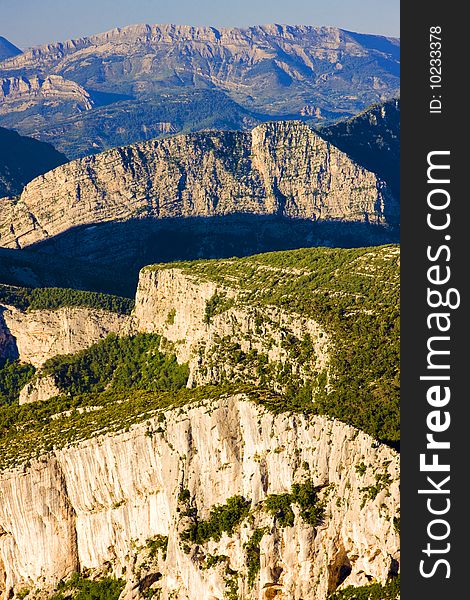 Verdon Gorge in Provence, France