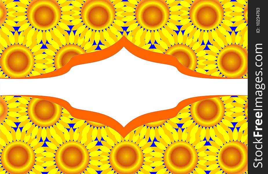 Sunflower Brand Vector