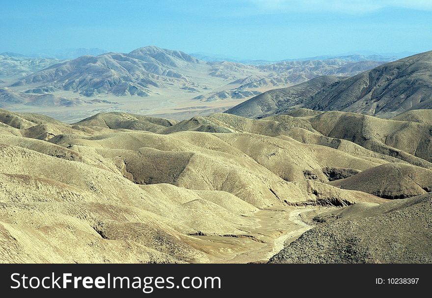 Mountains in the Atacama Desert
