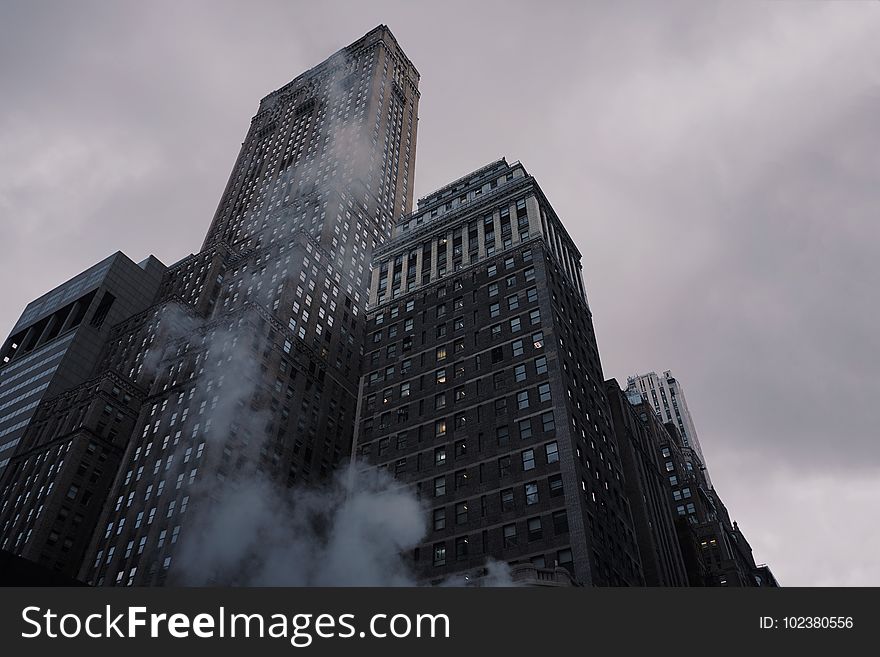 Architecture, Black-and-white, Buildings, City