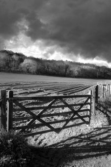 Country Gate Royalty Free Stock Photos Country Gate Royalty Free Stock Photos
