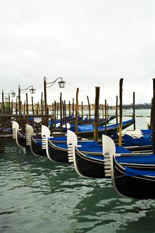 Gondolas In Venice Royalty Free Stock Photos Gondolas In Venice Royalty Free Stock Photos