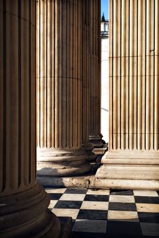 Columns St Pauls Cathedral Royalty Free Stock Photo Columns St Pauls Cathedral Royalty Free Stock Photo