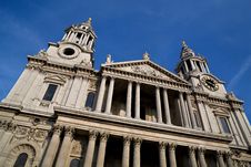 St Pauls Cathedral Facade Royalty Free Stock Photo St Pauls Cathedral Facade Royalty Free Stock Photo