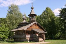 Wooden Orthodox Church Stock Photography