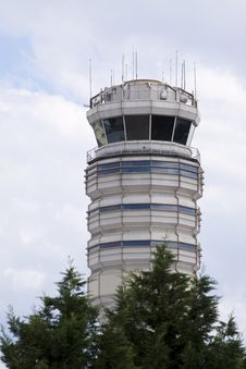 Air Traffic Control Tower Royalty Free Stock Photography Air Traffic Control Tower Royalty Free Stock Photography