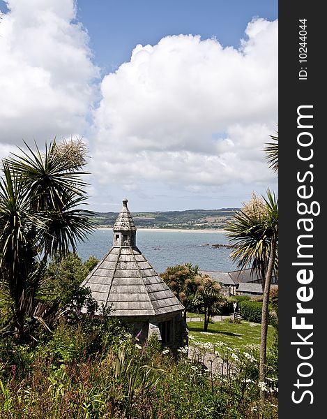 The view from the Pilgrim Steps on St michaels Mount