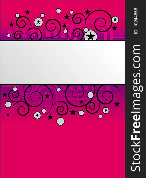 Vector Background With Copy Space